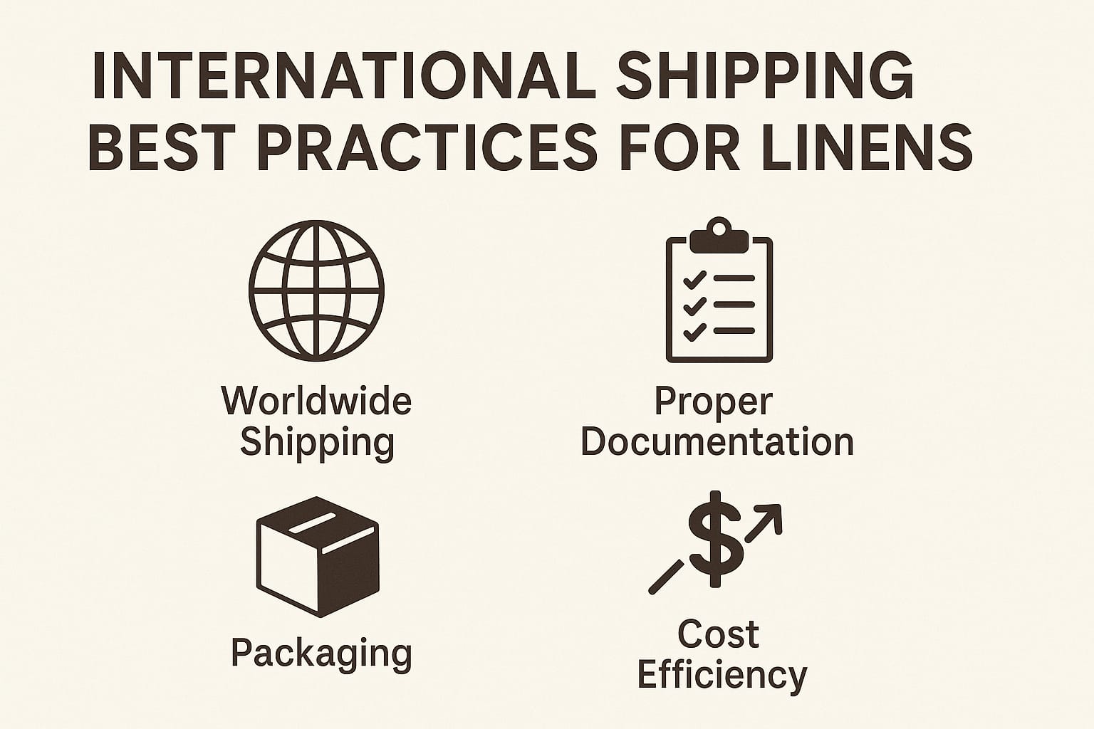 International Shipping: Best Practices for Hospitality Linen Export
